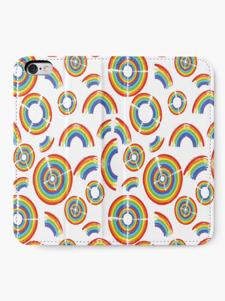 Alternate view of Rainbow Trail iPhone Wallet