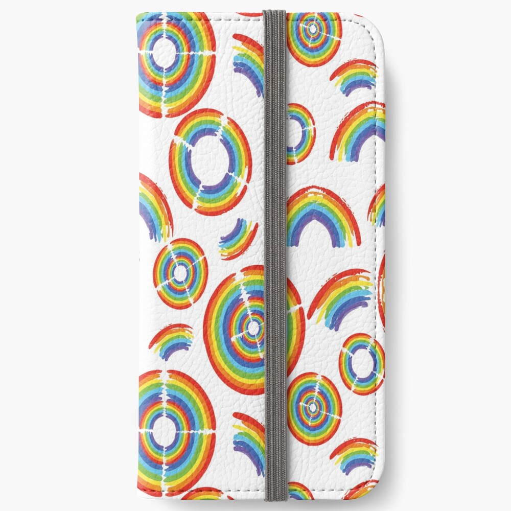 Rainbow Trail iPhone Wallet