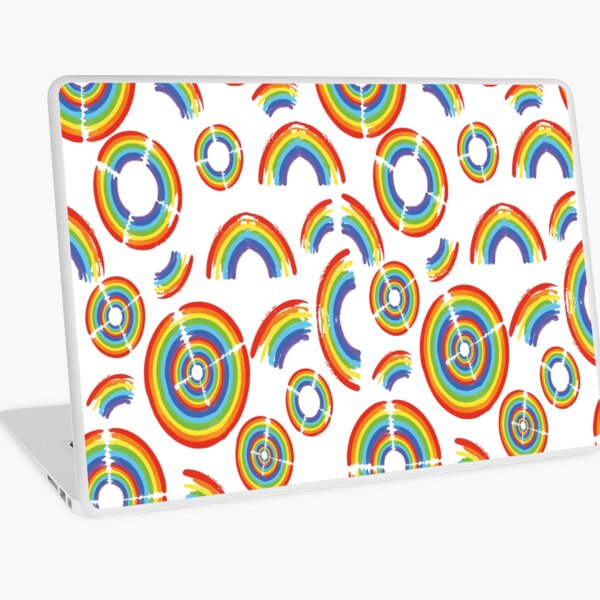 Rainbow Trail Laptop Skin