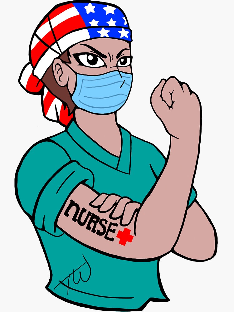 Nurse Hero Sticker By Flgator87 Redbubble