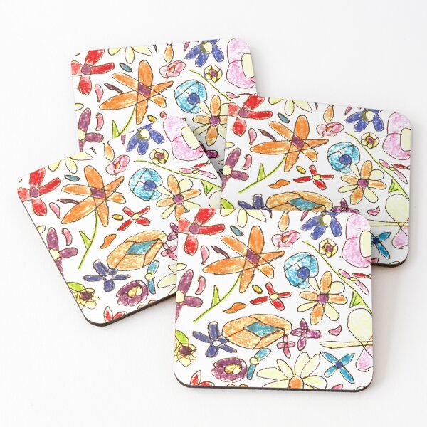 Item preview, Playful spring flowers  designed and sold by Tonyasartprints.