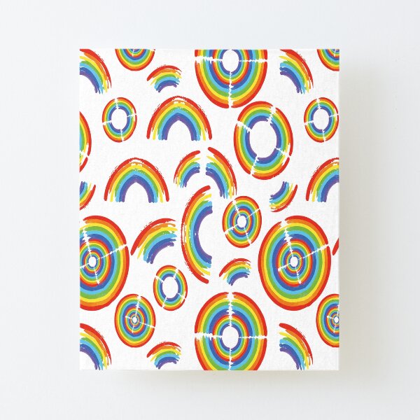 Rainbow Trail Canvas Mounted Print