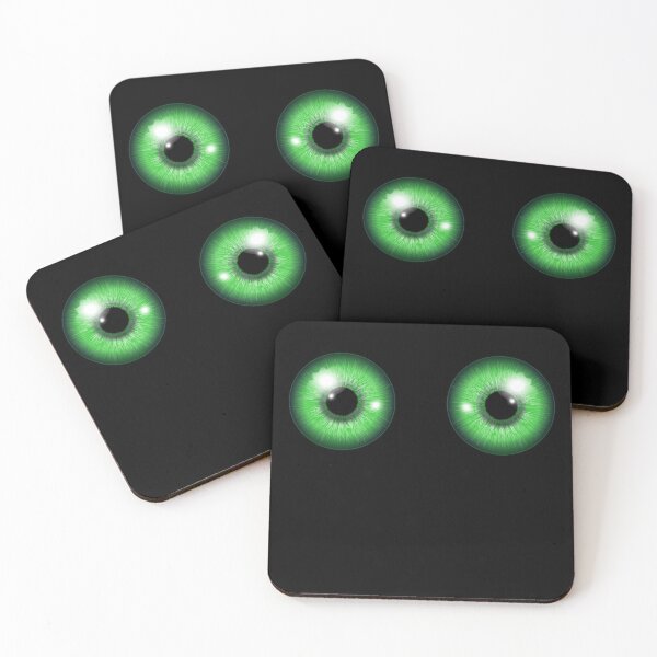 Item preview, Two green eyes watching you designed and sold by Pennylanemerch.