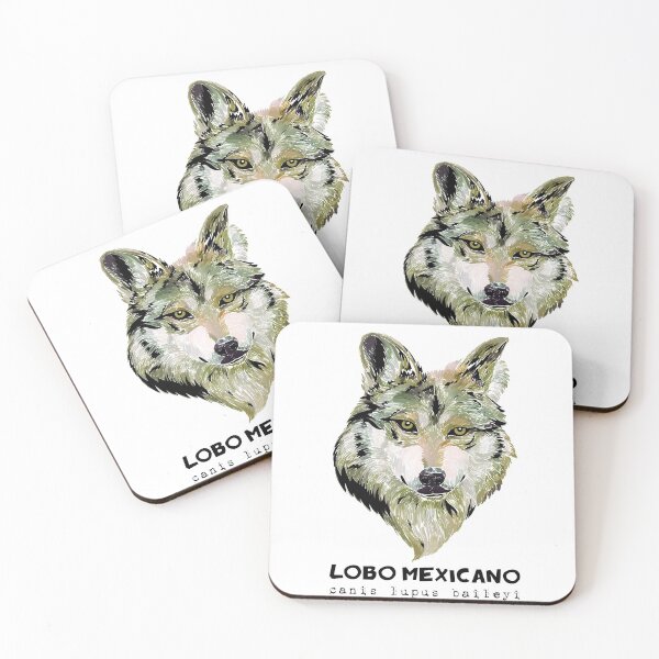 Item preview, Mexican Wolf - Endemic Series of Mexico designed and sold by visualarte.