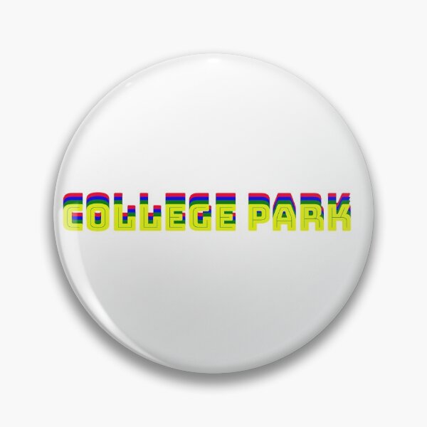 Item preview, college park - yellow green blue red, college towns designed and sold by mscheess.