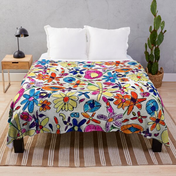 Item preview, Playful flowers  sprinkle  designed and sold by Tonyasartprints.