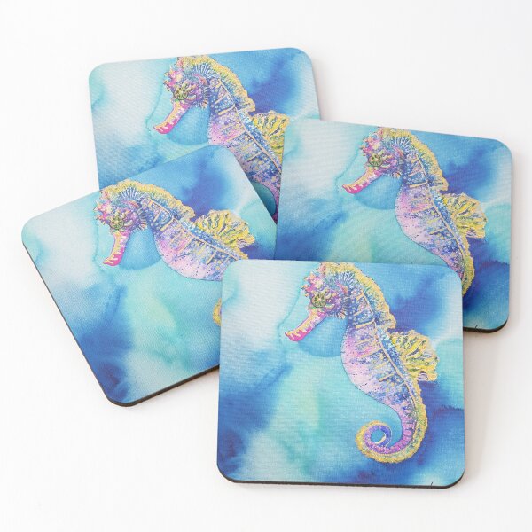 Item preview, Violet Seahorse designed and sold by Saltyartmia.