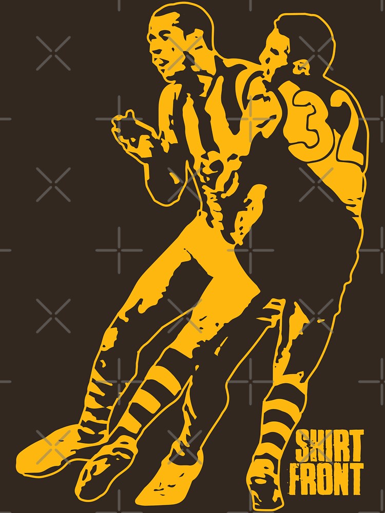 Bud v Cuz: Gold on Brown by shirtfront-co
