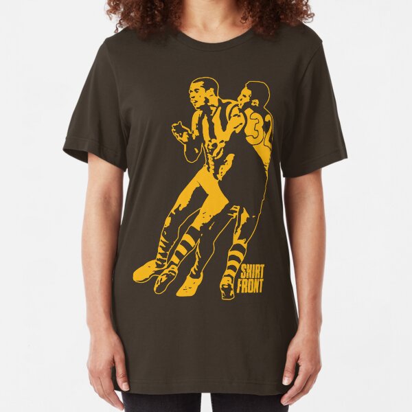 Bud v Cuz: Gold on Brown Slim Fit T-Shirt