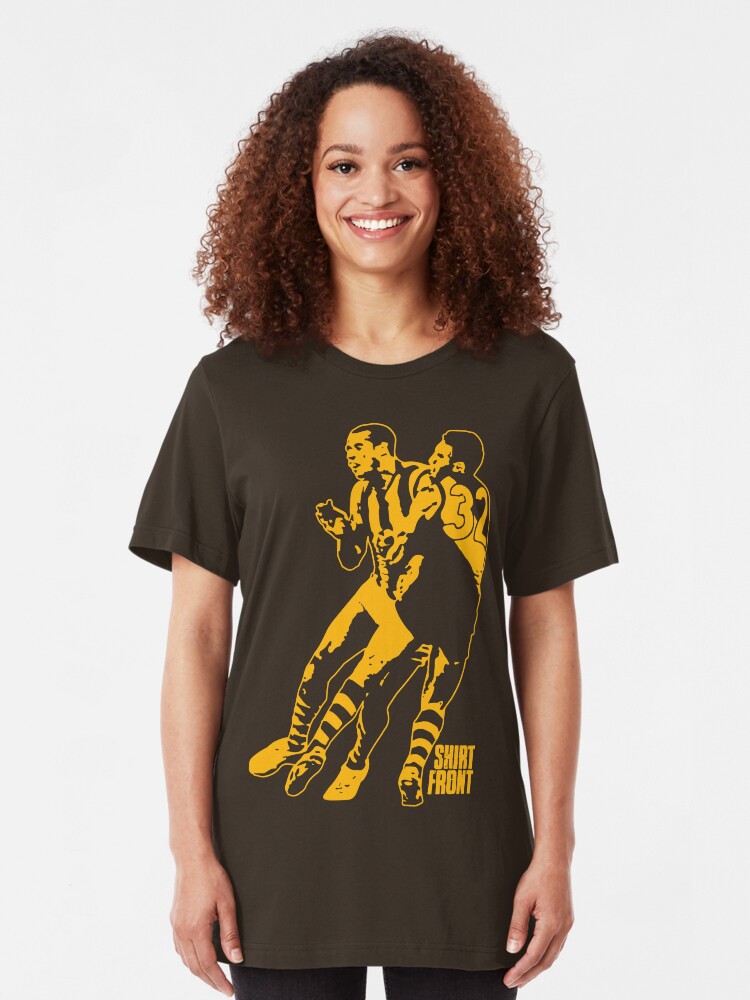 Alternate view of Bud v Cuz: Gold on Brown Slim Fit T-Shirt