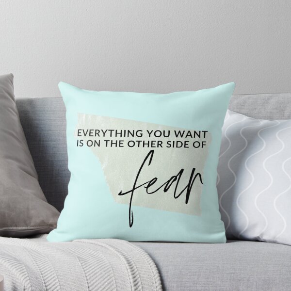 Item preview, Everything you want is on the other side of fear designed and sold by Kristin Novotny.