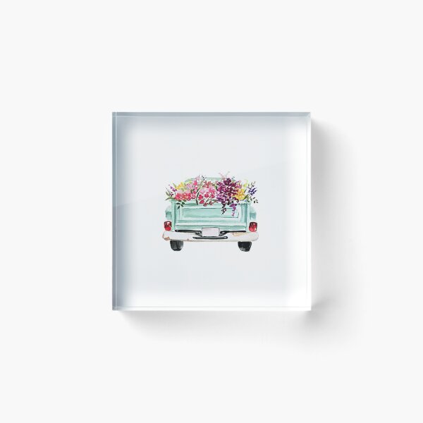 Item preview, Vintage Watercolor Truck designed and sold by Hollis & Huntington.
