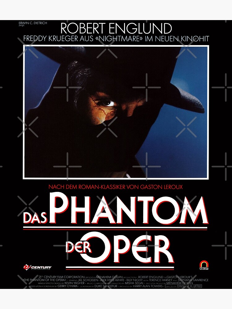 "Das Phantom Der Oper (1989) German Poster" Poster for Sale by Glennascaul Redbubble