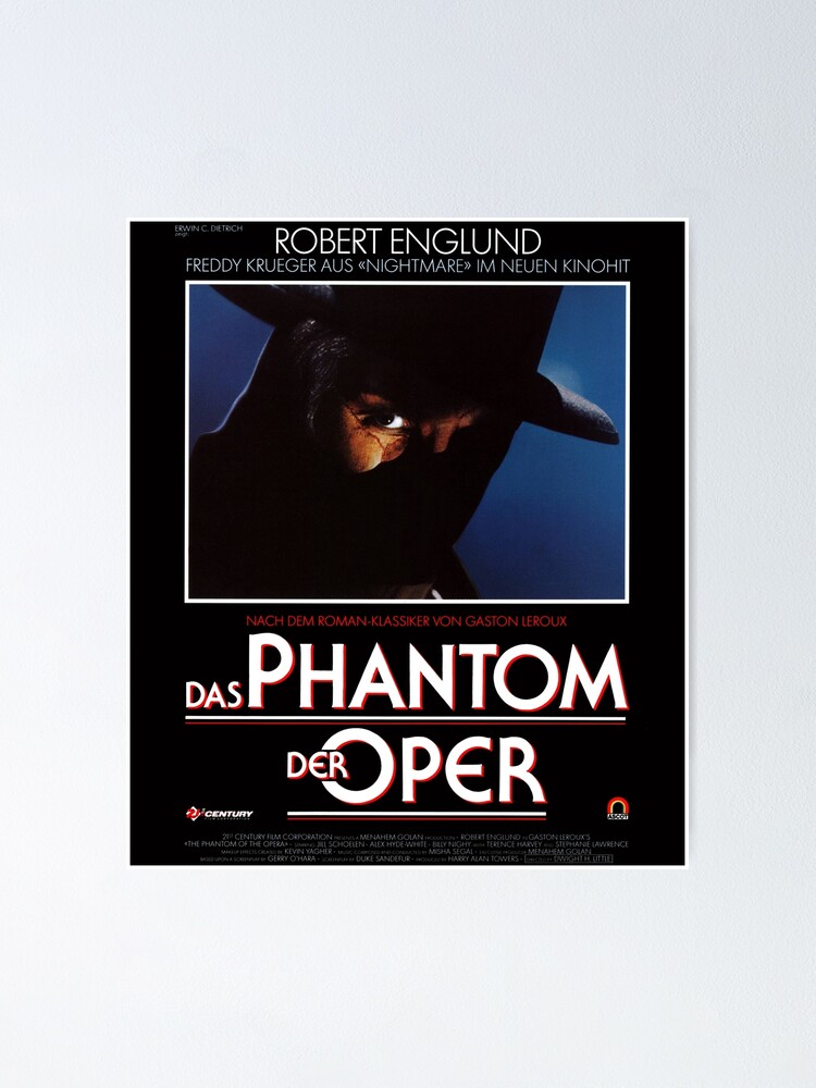 "Das Phantom Der Oper (1989) German Poster" Poster for Sale by Glennascaul Redbubble
