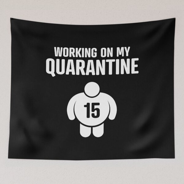 Item preview, Working on my Quarantine 15 designed and sold by creativecurly.
