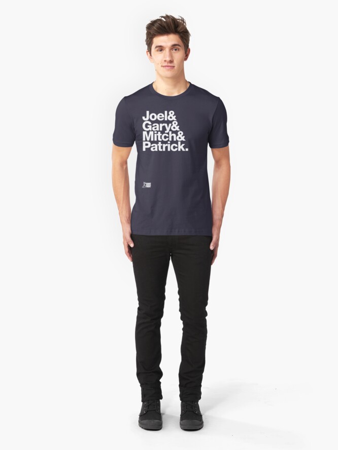 Alternate view of Fab Four: Geelong 2018 Slim Fit T-Shirt