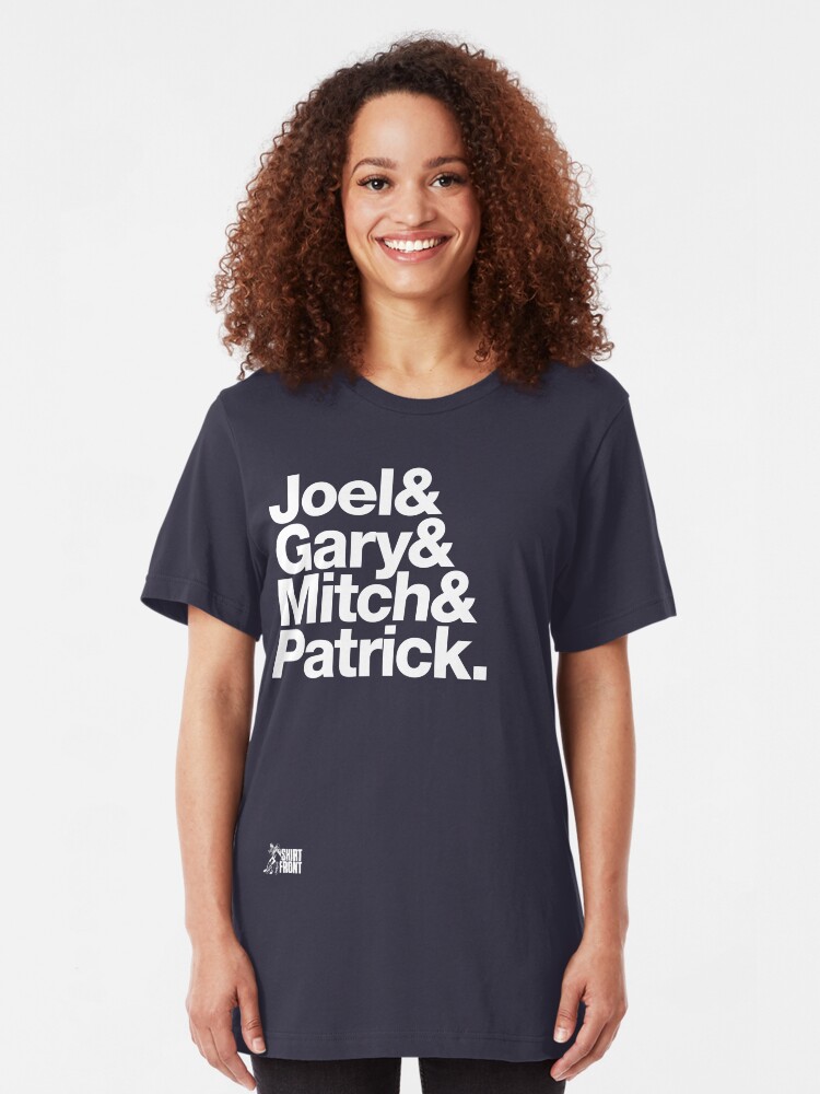 Alternate view of Fab Four: Geelong 2018 Slim Fit T-Shirt