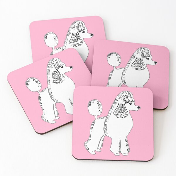 Item preview, White Standard Poodle Art designed and sold by Abigail Davidson.