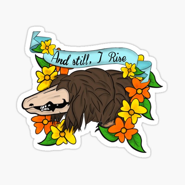 SCP-682 'Scarily Cute Pests' Sticker for Sale by WarFang-Arts