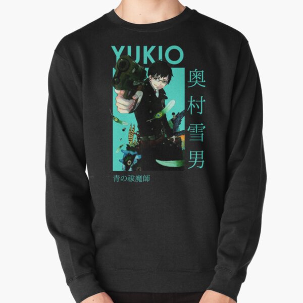 Yukio Okumura Blue Exorcist Card Anime Pullover Sweatshirt