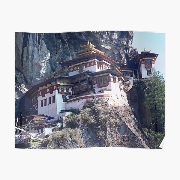 Tigers Nest Monastery Poster