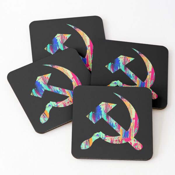 Item preview, Psychedelic hammer and sickle designed and sold by ARTofDIRT.