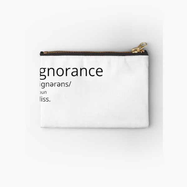 Item preview, ignorance designed and sold by simplyit.