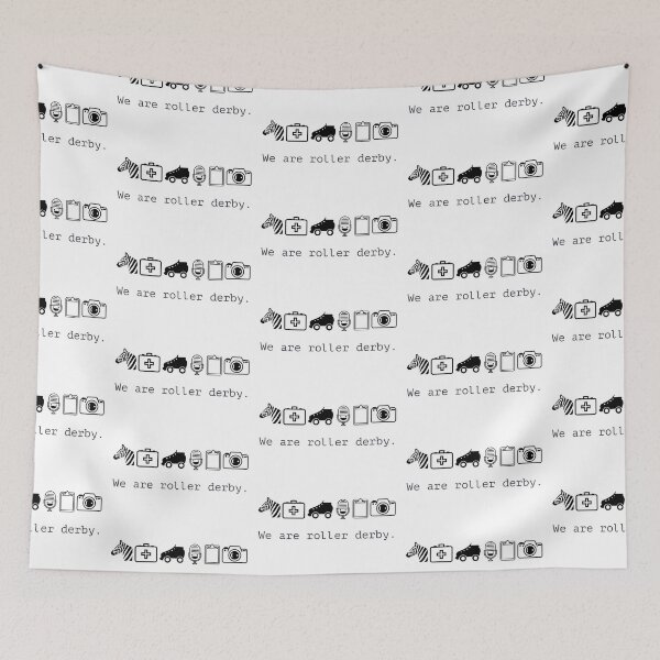 Item preview, We are roller derby. designed and sold by derbyftbalcony.