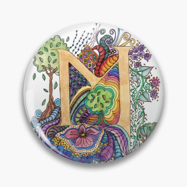 Item preview, M for Margaret - an illuminated letter designed and sold by wiccked.