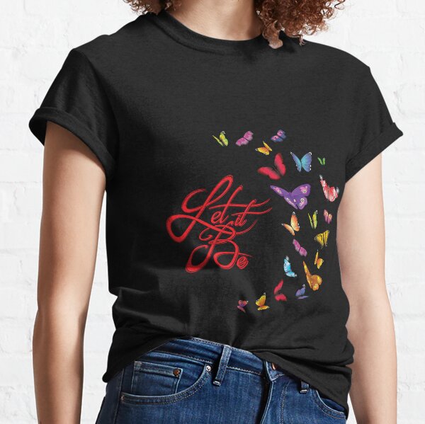 Beatles lyrics 2025 t shirts