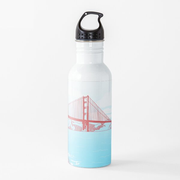 Golden Gate de Cassis Botella de agua