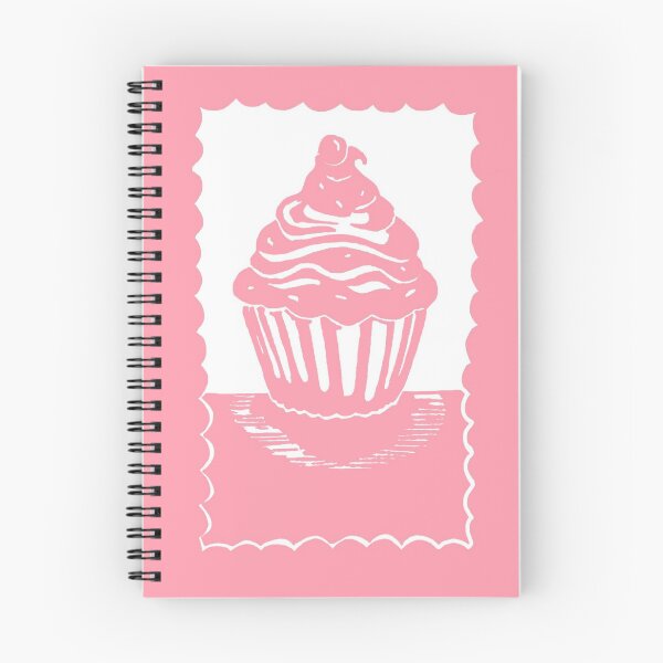 Item preview, Pink Cupcake with Scallop Border designed and sold by Abigail Davidson.