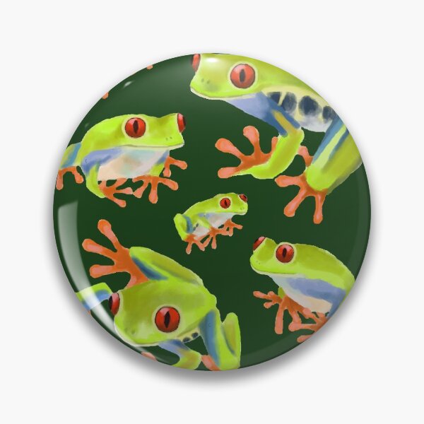 Item preview, Red-eyed tree frogs designed and sold by crimsaros.