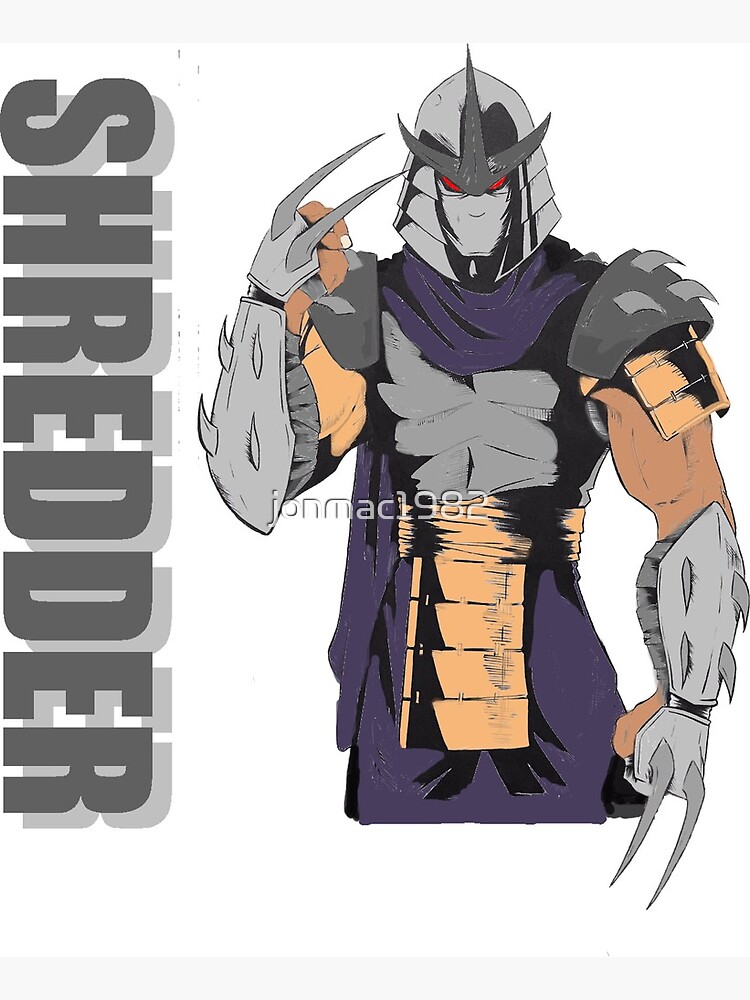 Shredder TMNT 2003 | Greeting Card