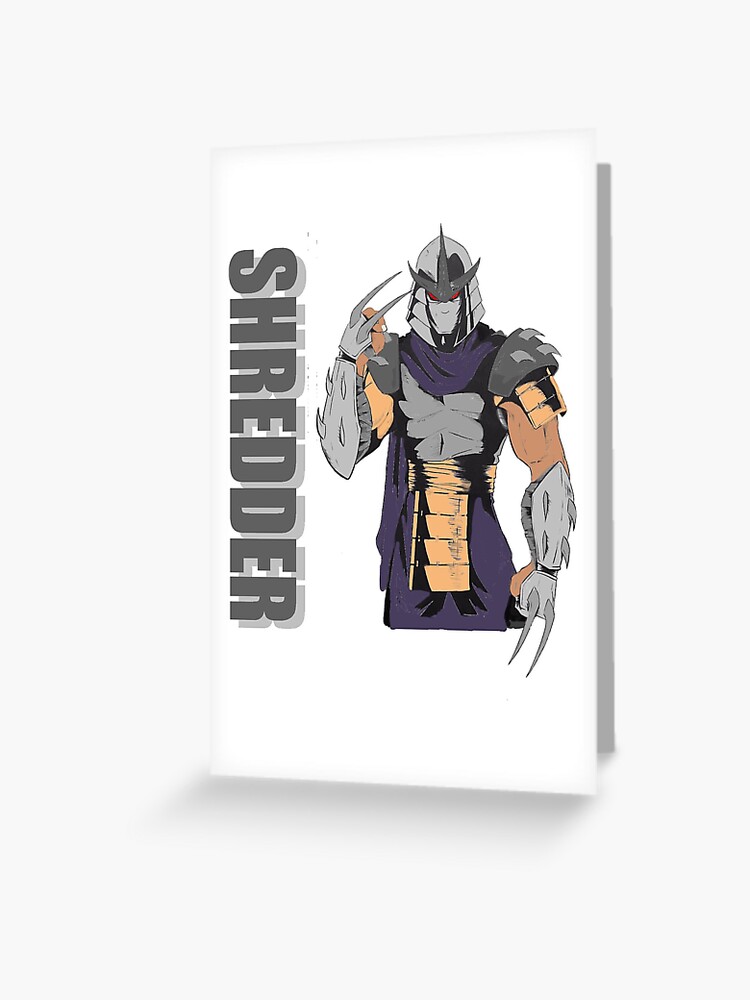 Shredder TMNT 2003 | Greeting Card