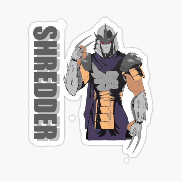 Teenage Mutant Ninja Turtles: Shredder Classic RealBig - Officially  Licensed Nickelodeon Removable Adhesive Decal