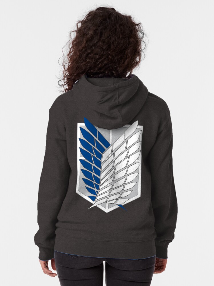 Download "Scout Regiment Shield" Zipped Hoodie by SimpleMark ...