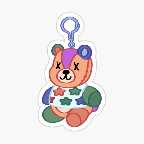 Animal Crossing: New Horizons Stitches Keychain Sticker