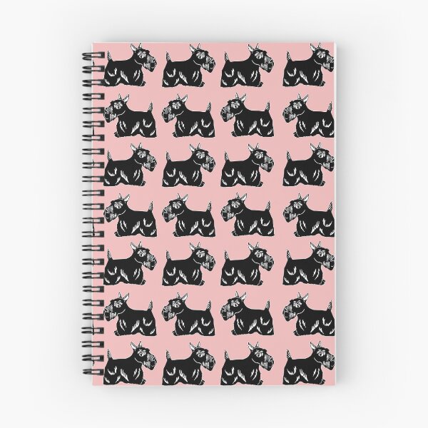 Item preview, Scottie Dogs Pink & Black Pattern designed and sold by Abigail Davidson.