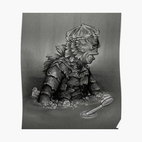 Creature From the Black Lavatory Poster