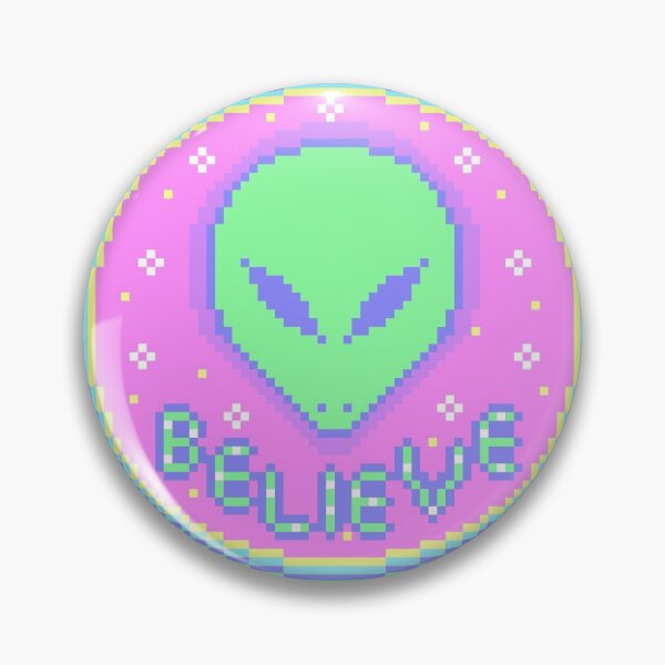 Item preview, Pastel Pixel Alien designed and sold by PandaPeachie.