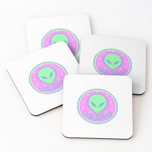 Item preview, Pastel Pixel Alien designed and sold by PandaPeachie.