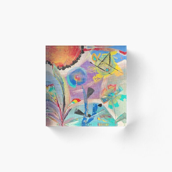 Exuberance Acrylic Block