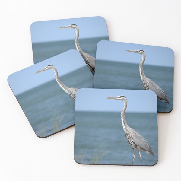 Item preview, Great Blue Heron on a Boulder designed and sold by Kathleen Brant.