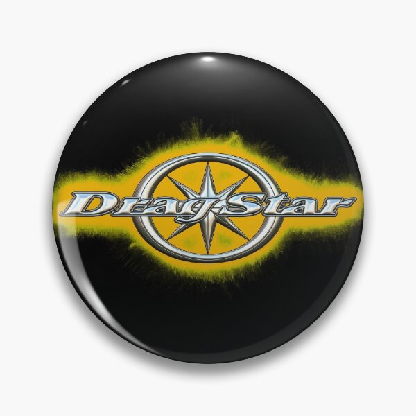 Item preview, Drag Star, Dragstar XVS 1100, XVS 650, XVS 250 Logo Yellow designed and sold by KlaraBubble.