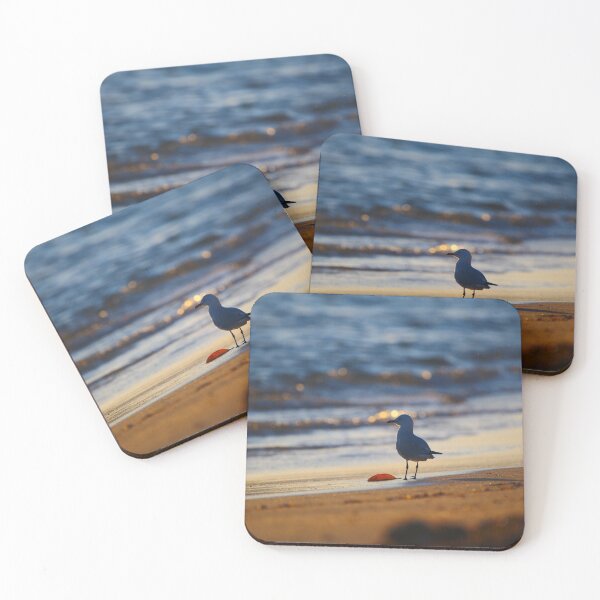 Item preview, A Seagull Gazing Out to The Sea At Dawn designed and sold by Jason Gilbert.
