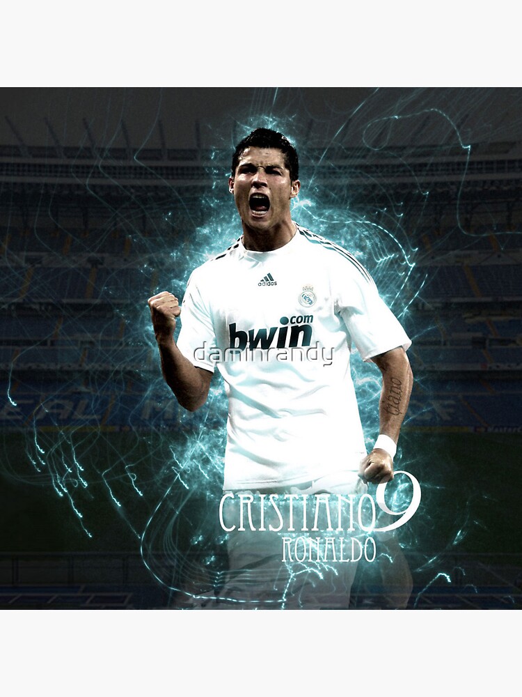 Download Bwin White Jersey Cristiano Ronaldo iPhone Wallpaper