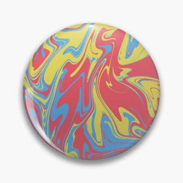 Item preview, Red and yellow marble designed and sold by FaCurls.