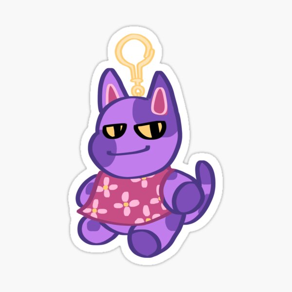 Animal Crossing: New Horizons Bob Keychain Sticker