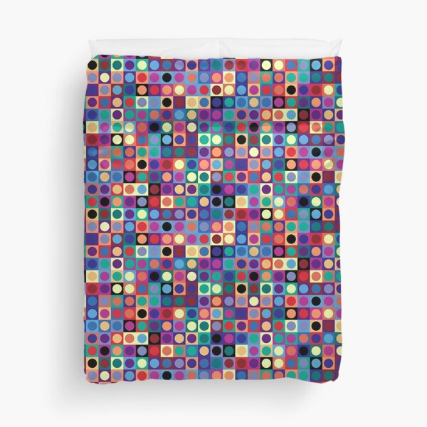 Vasarely Inspired Duvet Cover